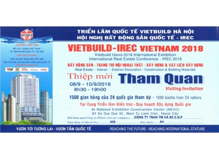 Sơn GORI tham gia triển lãm Vietbuild Hà Nội từ 6-10/9/2018